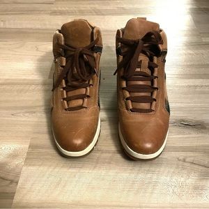 Bionica Dacona Brown Leather Ankle Lace Up Boots